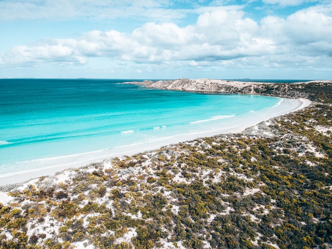 Coffin bay plages d'australie