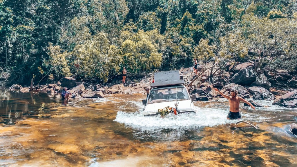 river crossing australie